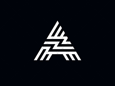 Letter A or AZ Logo