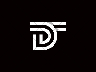 DT Logo branding design dt dt logo dt monogram grid logo identity illustration letter lettermark logo logo design logotype modern monogram td td logo td monogram top logos typography
