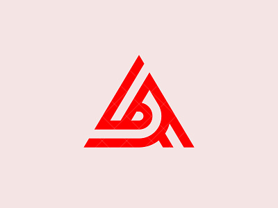 BA Logo ab ab logo ab monogram ba ba logo ba monogram branding design grid logo identity illustration lettermark logo logo design logotype minimal modern monogram tri angle logo typography