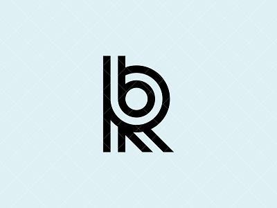 RB Logo br br logo br monogram branding design grid logo identity lettermark lineart logo logo design logos logotype minimal monogram rb rb logo rb monogram typography vector