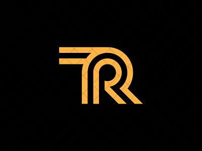 TR Monogram branding creative design identity illustration logo logo design logoawesome logos logotype minimal monogram rt rt logo rt monogram tr tr logo tr monogram typography vector