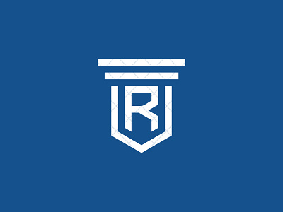 Letter R Justice Logo