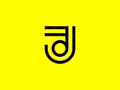 JD Logo best monograms branding creative design dj dj logo dj monogram grid logo identity illustration jd jd logo jd monogram letter logo lettermark logo logo design logotype monogram typography
