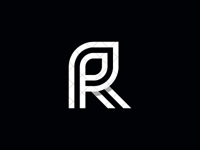 RP Monogram branding design fashion logo identity illustration lettermark logo logo design logo designer logotype monogram monoline pr pr logo pr monogram rp rp logo rp monogram tech logo typography