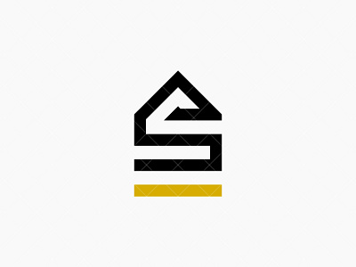 Letter S Home Logo branding design grid logo home icon house logo identity illustration letter s home logo letter s house logo letter s logo letter s real estate logo lettermark logo logo design logotype modern monogram real estate logo s typography