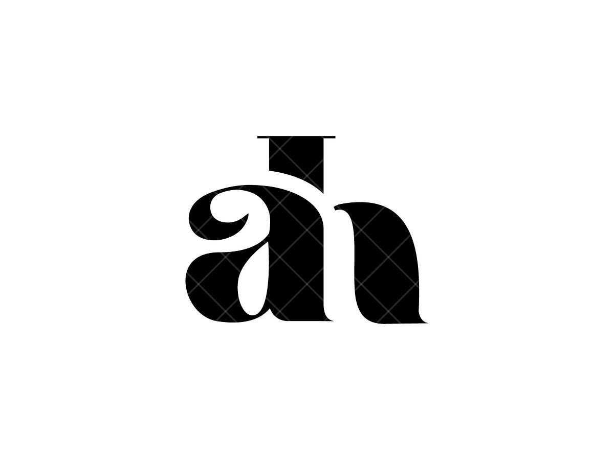 AH Monogram by Sabuj Ali on Dribbble