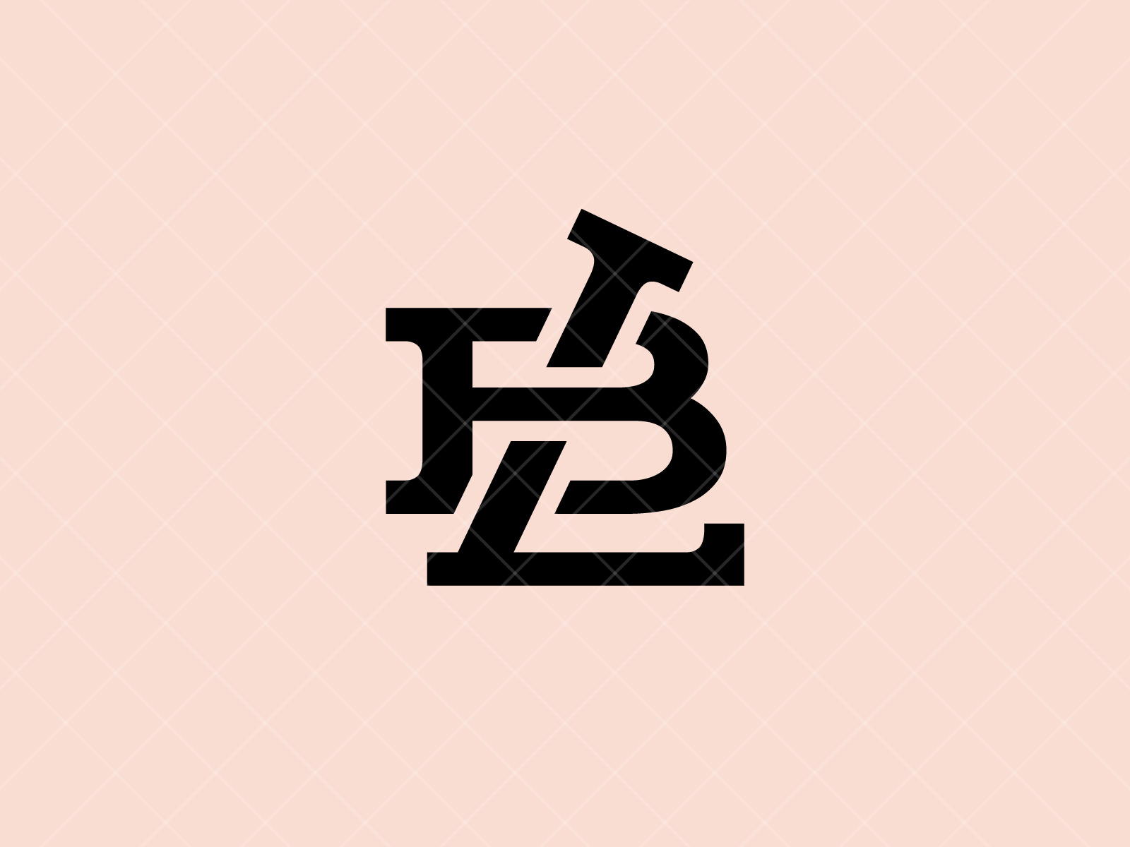 BL Monogram by Sabuj Ali on Dribbble