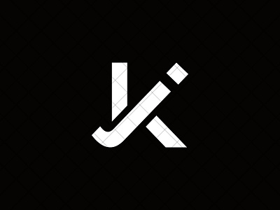 KJ Monogram branding design fashion logo identity jk jk logo jk monogram kj kj fashion logo kj logo kj monogram kj sports logo logo logo design logos logotype minimal monogram sports logo typography