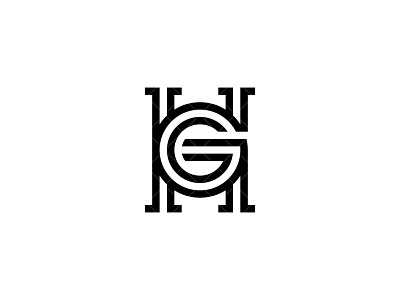 HG Monogram branding design gh gh logo gh monogram hg hg logo hg monogram idea identity lettermark logo logo design logo designer logotype minimal modern monogram typography vector