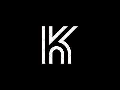 HK Logo alphabet branding concept design grid hk hk logo hk monogram identity kh kh logo kh monogram logo logo design logotype modern monogram monogram logo typography vector