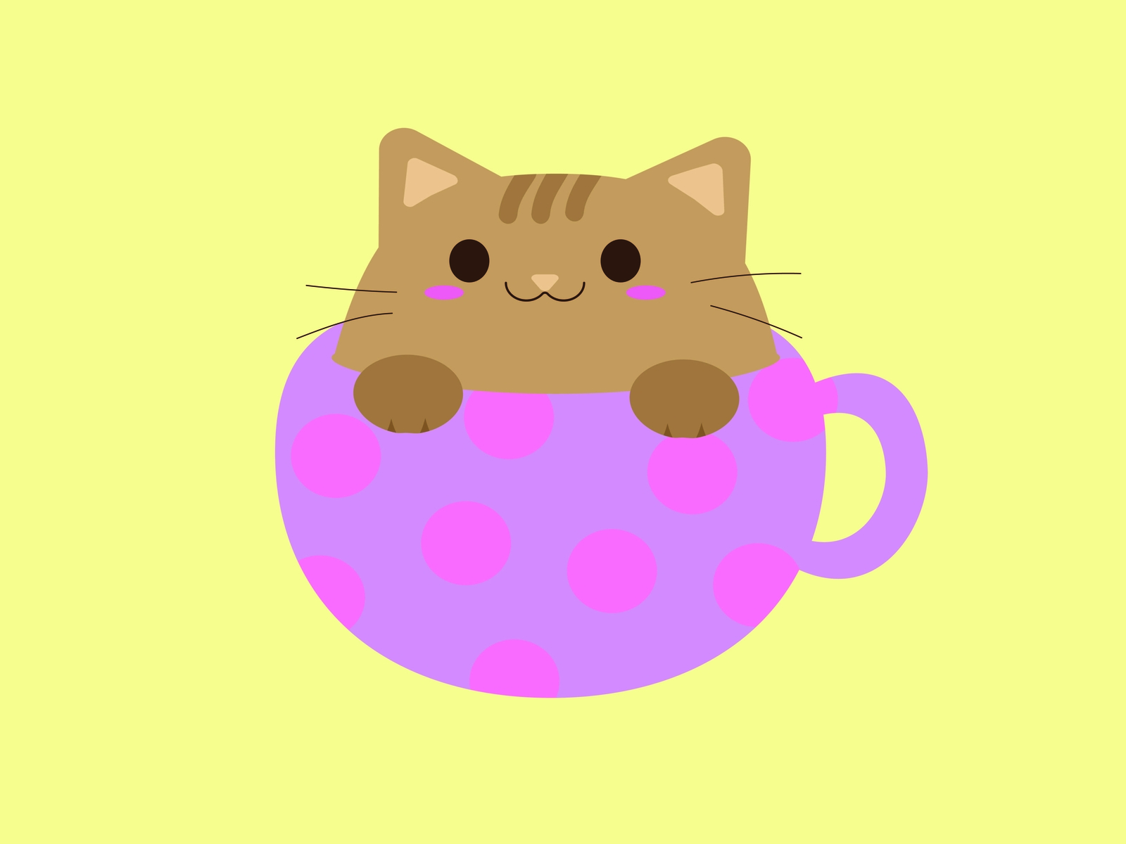 Kit Tea Cat by Alexis Revamonte on Dribbble