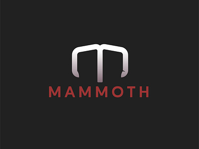 MAMMOTH animation branding concept design designer logo logodesign logogram logomark logotype mammoth monogram
