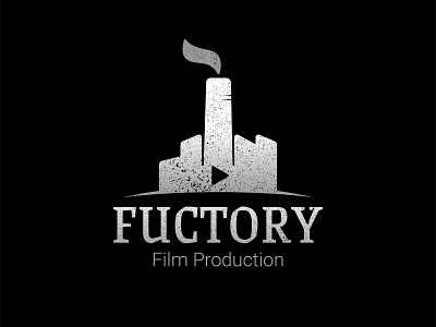 Fuctory animation branding clean concept design entertainment factory illustrator logo