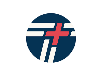 T+ design logo logomark t