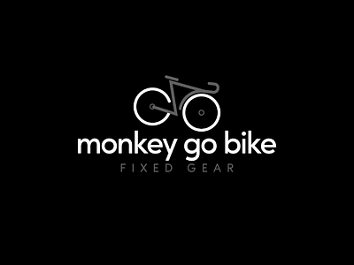 Monkey go bike design logo logodeaign logogram logotype monkey monogram