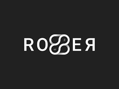 ROBBER design logo logogram logomark logotype