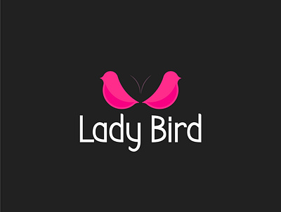 Lady Bird adobe illustrator bikini bird bird logo birds brand lady ladybird logo logodesign logomaker logomark logotype summer vector