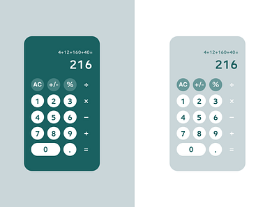 #04 | Calculator 004 calculator challenge dailyui