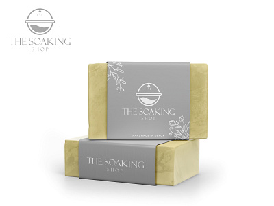 The Soaking Shop Packaging Mockup