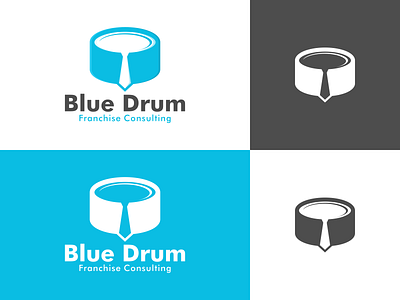 Blue Drum Logo Concept blue branding coreldraw coreldrawx7 design drum drums logo logodesign logogram logos vector