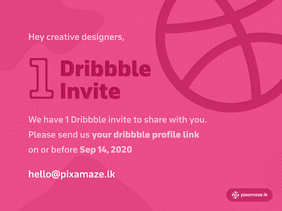 One Dribbble Invite dribbble dribbble invite dribbble invite giveaway invite