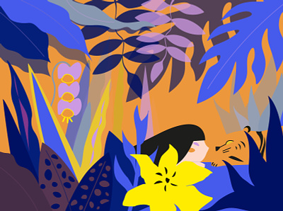 Jungle design graphic design illustration vector