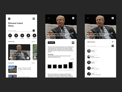 Daily News App Design