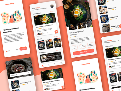 Food Recomendation Design App