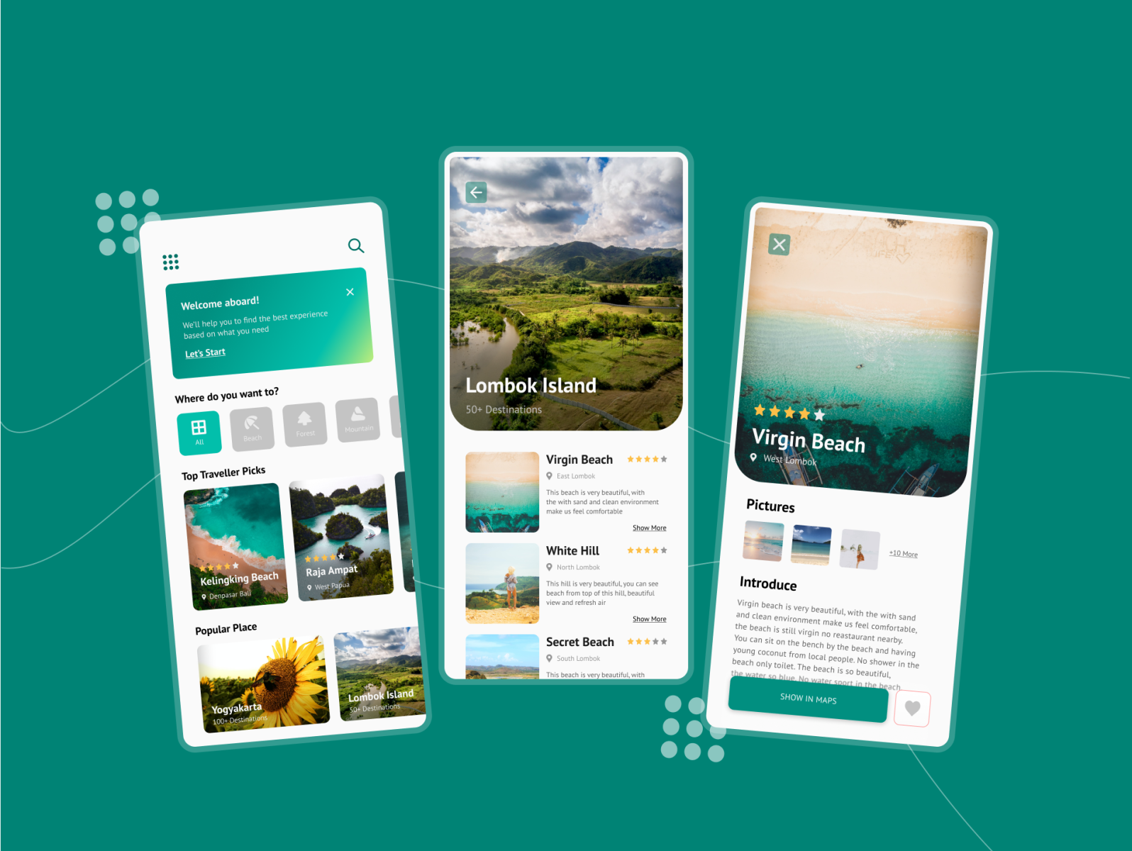 Travel App Concept by Wahyu Kharisma on Dribbble