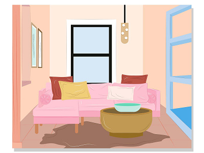 illustration : home living