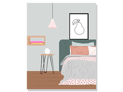 illustration : our favorite room background cartoon character colorful design female flat group illustration isolated male man people person set style summer vector woman young