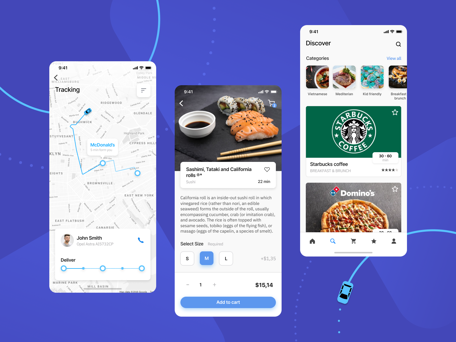 Food Delivery App by Ruslan Pavlov on Dribbble