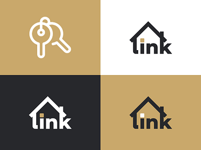 Link Logo - Real Estate App app branding design illustration logo real estate