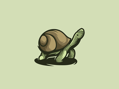 galapagos snail animal illustration animal logo animals branding cartoon flat galapagos icon illustration snail snails turtle vector