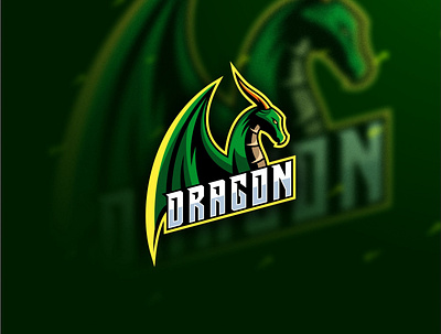 Dragon esport logo design animal illustration animal logo branding color colorful dragon drawing esport esport logo flat icon illustration mascot mascot logo media