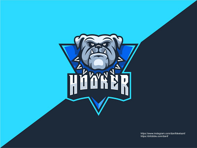 Dog esport logo design