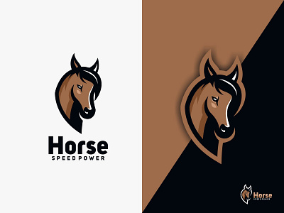 Horse mascot logo animal animal logo art branding cartoon company horse icon illustration logo mascot speed vector