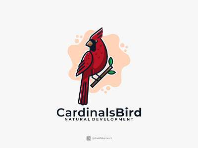 Bird cartoon logo design illustration animal logo bird brand branding cartoon company design graphic design icon illustration logo mascot vector