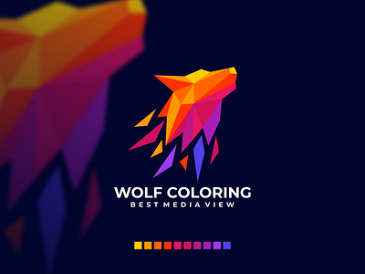 Wolf coloring