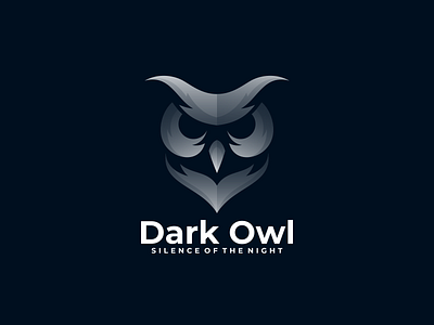 Dark owl animals birds brand branding design graphic design icon identity illustration logo mark mascot owl vector