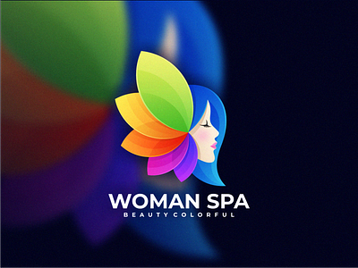 Woman spa beautyful art brand branding colorful company design digital drawing graphic design icon illustration logo mascot media motion graphics spa ui vector woman