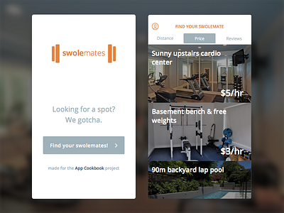 Swolemates - Airbnb for home fitness