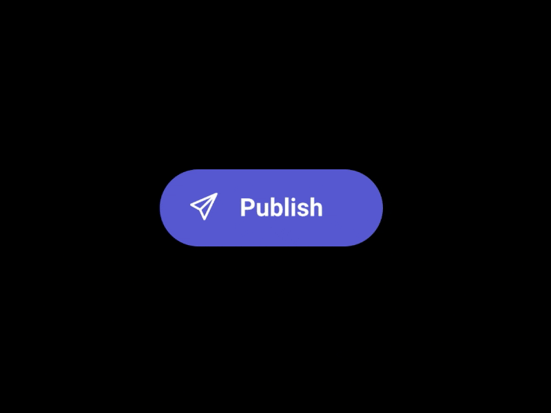 011 / Success State 011 button dailyui dailyui 011 flinto publish success