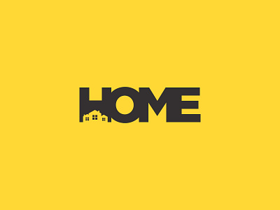 Home Negative Space Logo