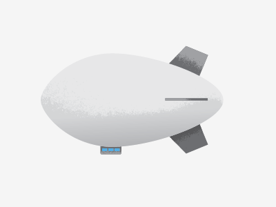 Just a blimp illustration