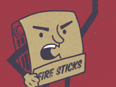 Fire Sticks illustration