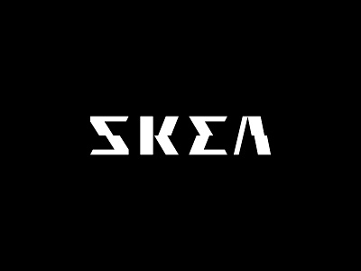 SKEA brand brand identity branding design hand-lettering identity lettering logo logotype vetoshkin