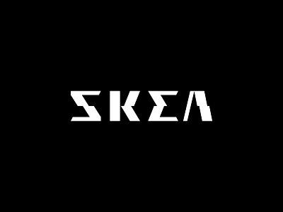 SKEA brand brand identity branding design hand lettering identity lettering logo logotype vetoshkin