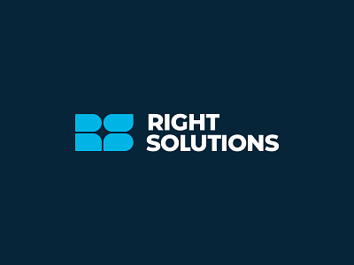 Right Solutions brand branding design identity law firm logo logotype mark sign vetoshkin