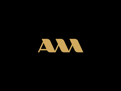 AM monogram branding design logo logotype mark monogram sign vetoshkin